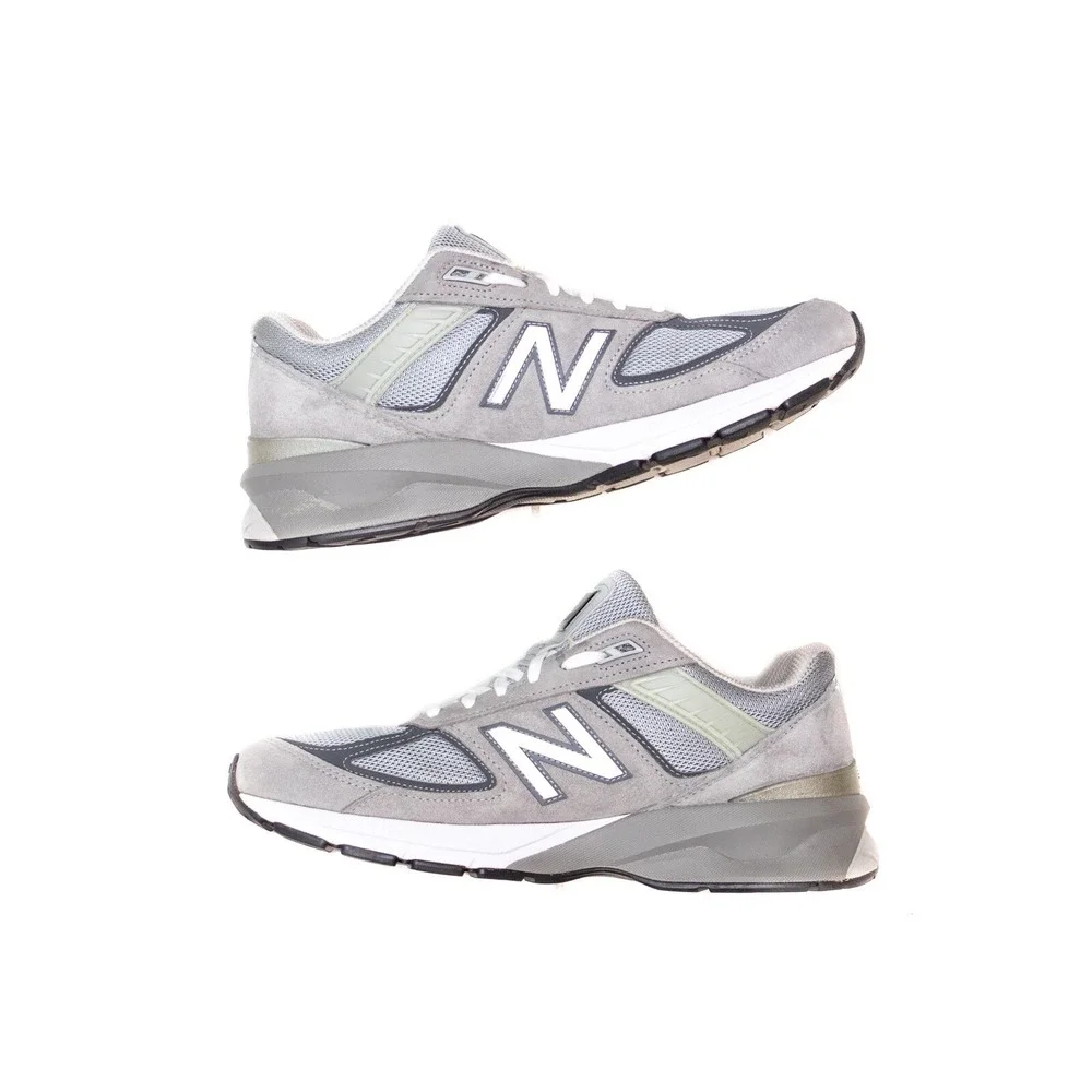 New Balance 990V5 Gray‎ Men's Size 10 Running Shoes Sneakers M990GL5 size 10